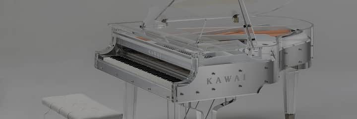 クリスタルグランドピアノの画像