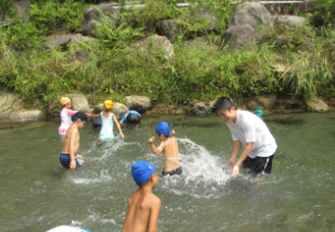 水あそび