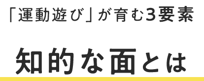 知性を育むとは