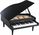グランドピアノ ブラック 1141
