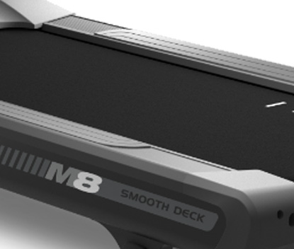 わずかに内側に傾けたサイドレールは安定性とグリップ力を可能にしました。